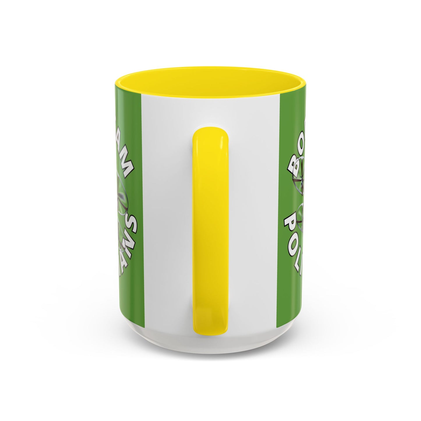 Bodycam the Politicians Drone Green Accent Mug by cypherpunkgear.com