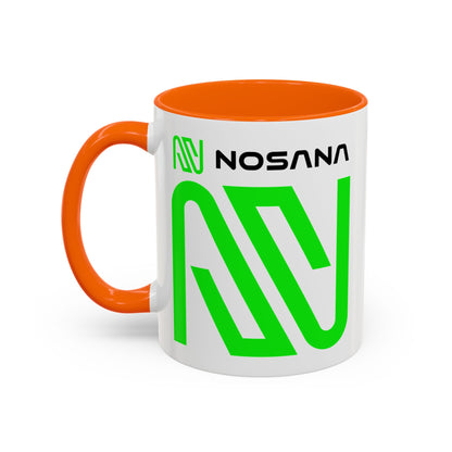 Nosana (NOS) Accent Mug by cypherpunkgear.com
