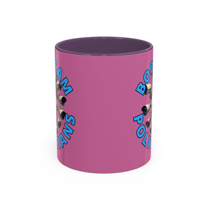 Bodycam the Politicians Cameras Pink Accent Mug by cypherpunkgear.com