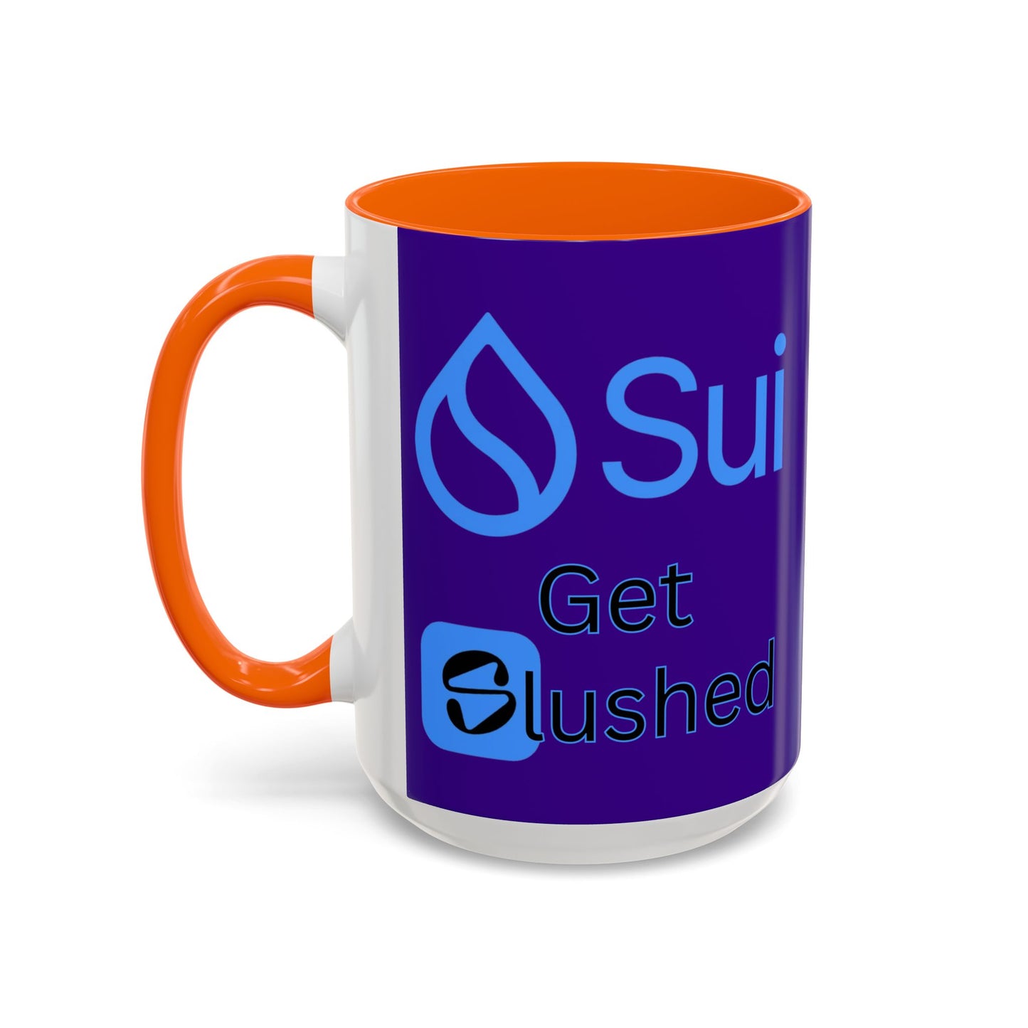 Sui: Get Slushed Purple Accent Mug by cypherpunkgear.com