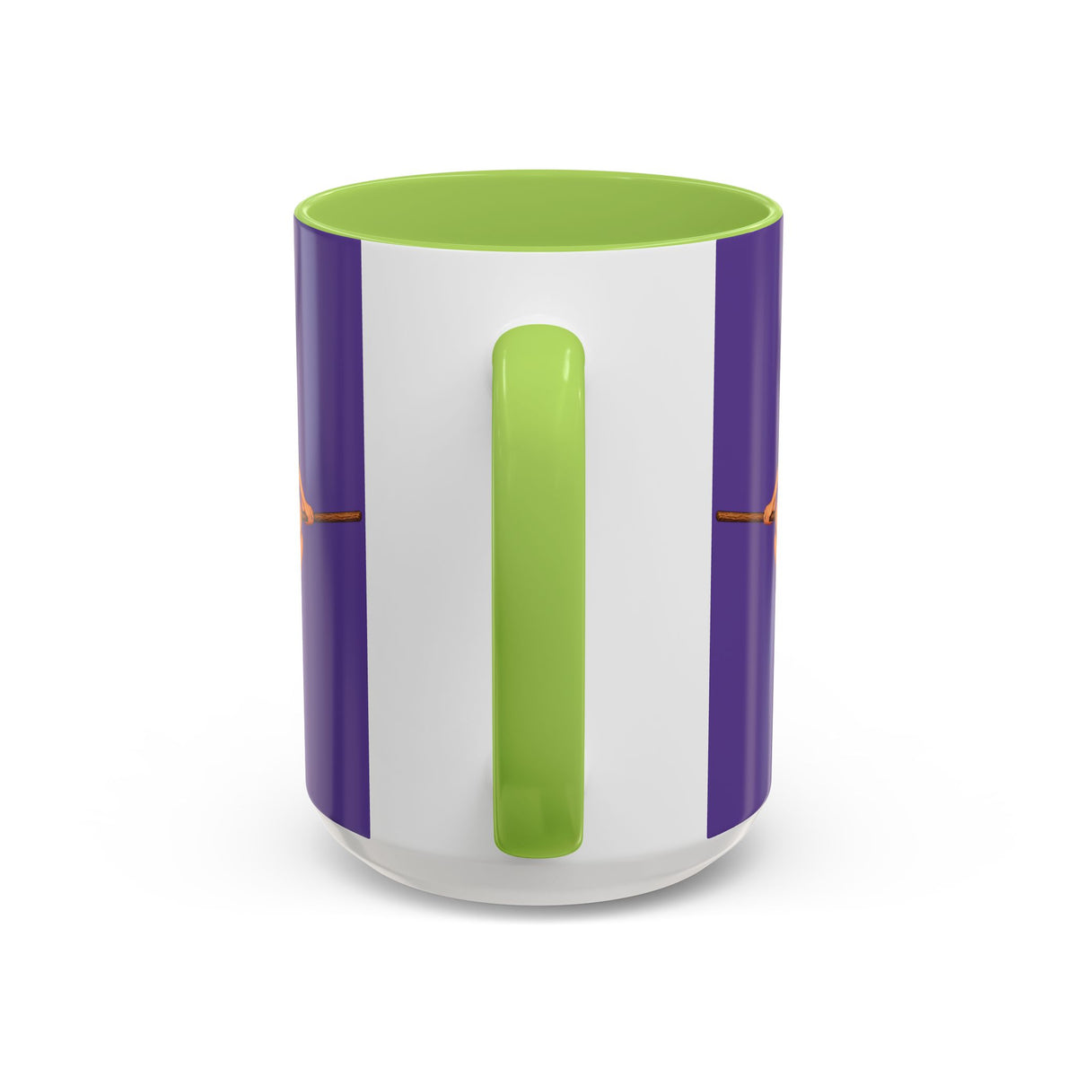 Hazel Hex Purple Accent Mug by CreepyCrafts.boo