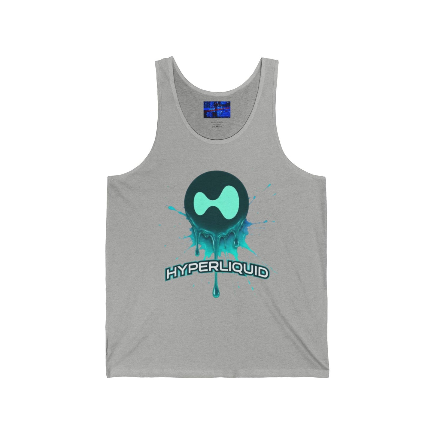HYPE Drip Unisex Jersey Tank Top by cypherpunkgear.com