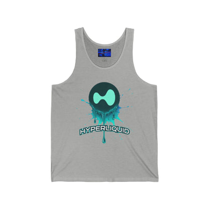 HYPE Drip Unisex Jersey Tank Top by cypherpunkgear.com