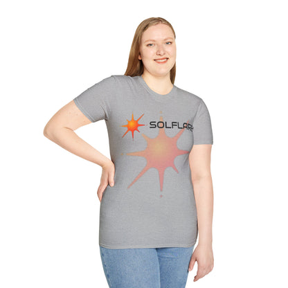 Solflare Light colors Unisex T-Shirt by cypherpunkgear.com