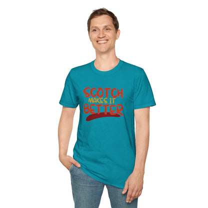 Scotch makes it better DKcolors Unisex T-Shirt by cypherpunkgear