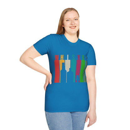 Whiskey spelled with an 'e' DKcolors Unisex T-Shirt by cypherpunkgear.com