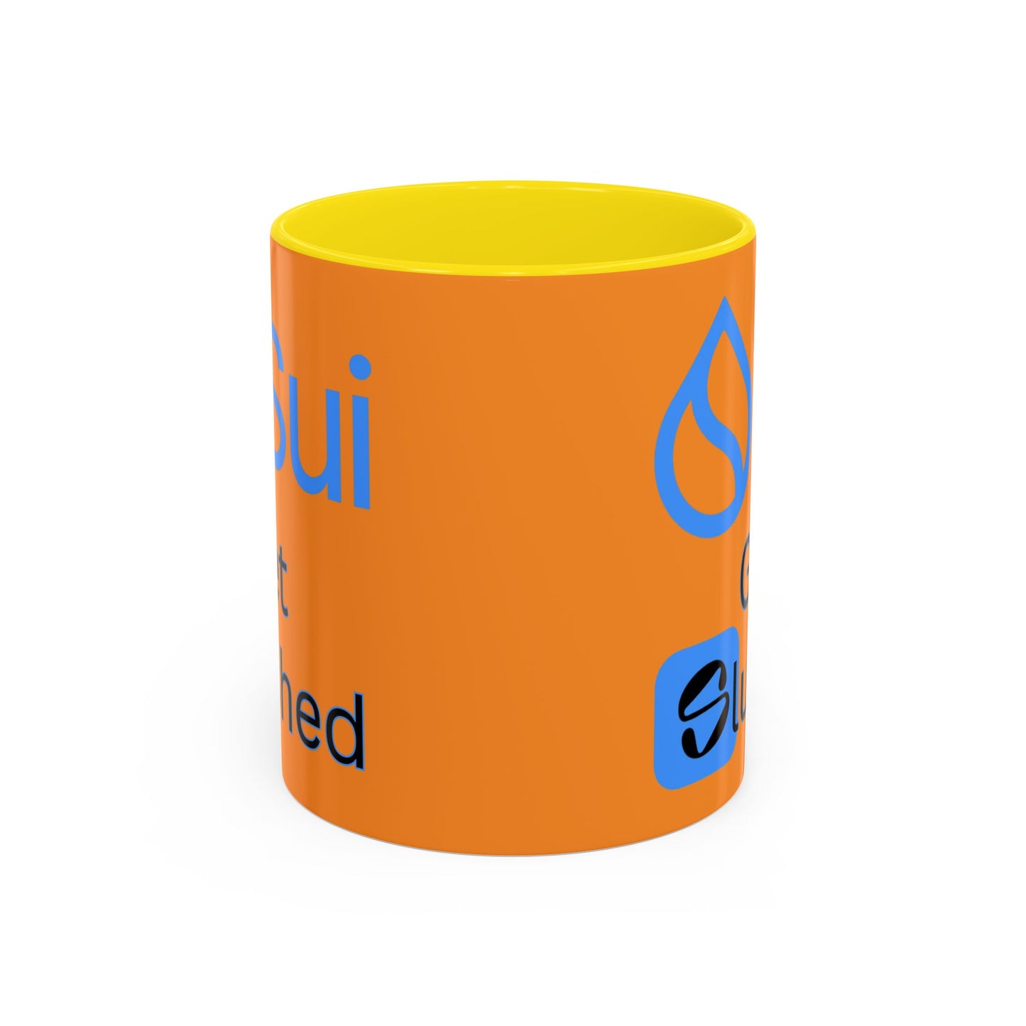 Sui: Get Slushed Orange Accent Mug by cypherpunkgear.com
