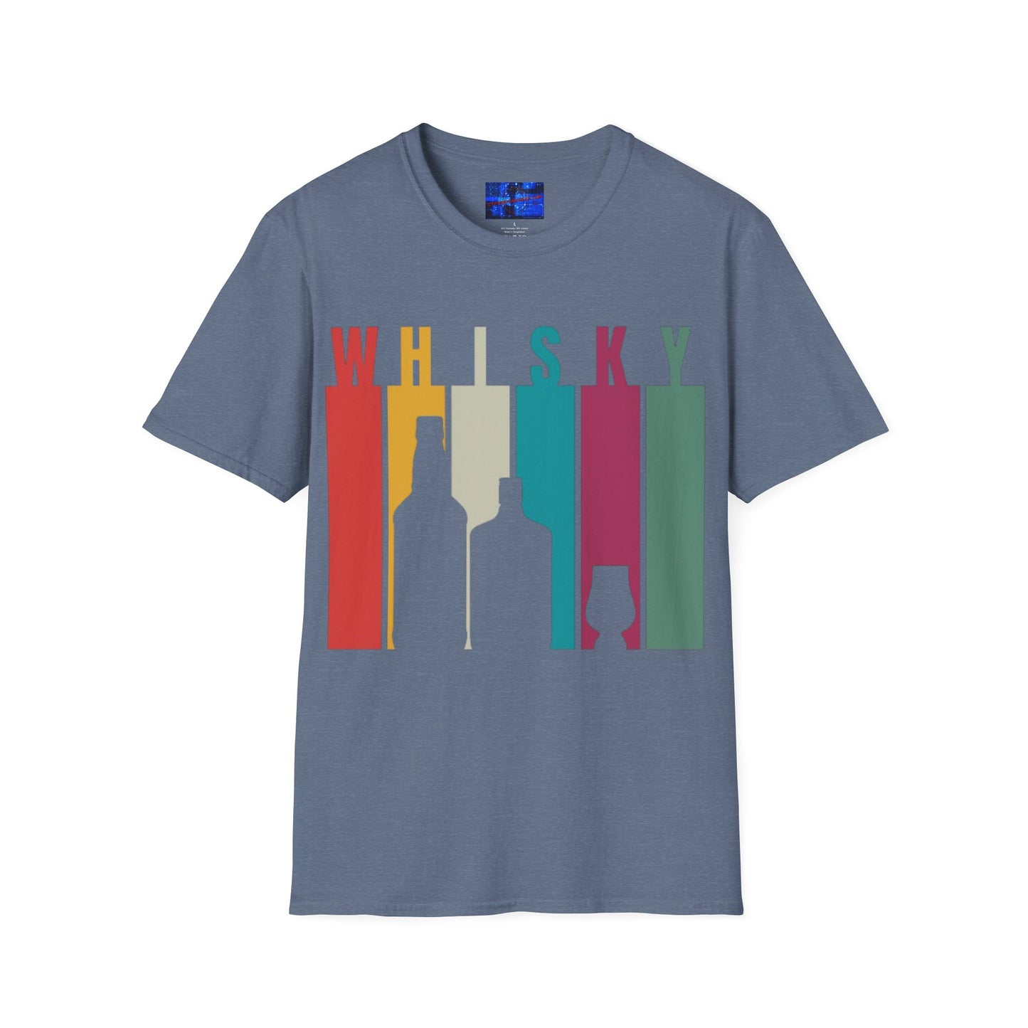 Whisky spelled without an 'e' DKcolors Unisex T-Shirt by cypherpunkgear.com