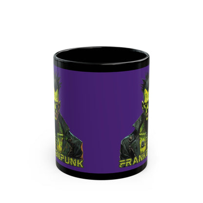 Frankenpunk Purple Mug by CreepyCrafts.boo