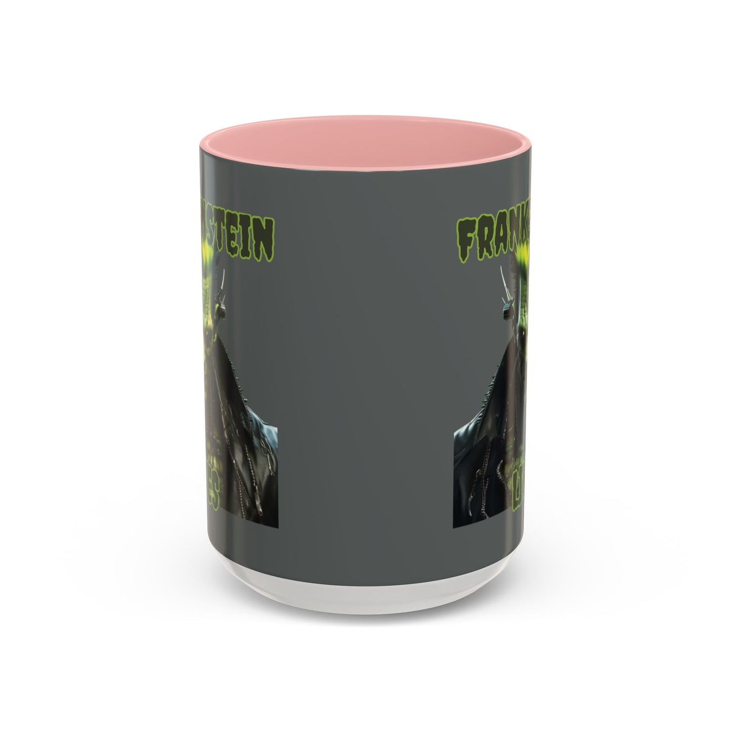 Frankenstein Lives Accent Mug by cypherpunkgear