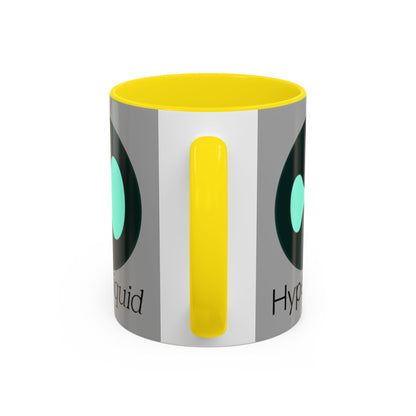 Hyperliquid Black font Grey Accent Mug by cypherpunkgear.com