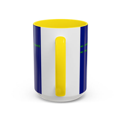 Sometimes I talk to myself - me: omg...same Blue Accent Mug by cypherpunkgear.com