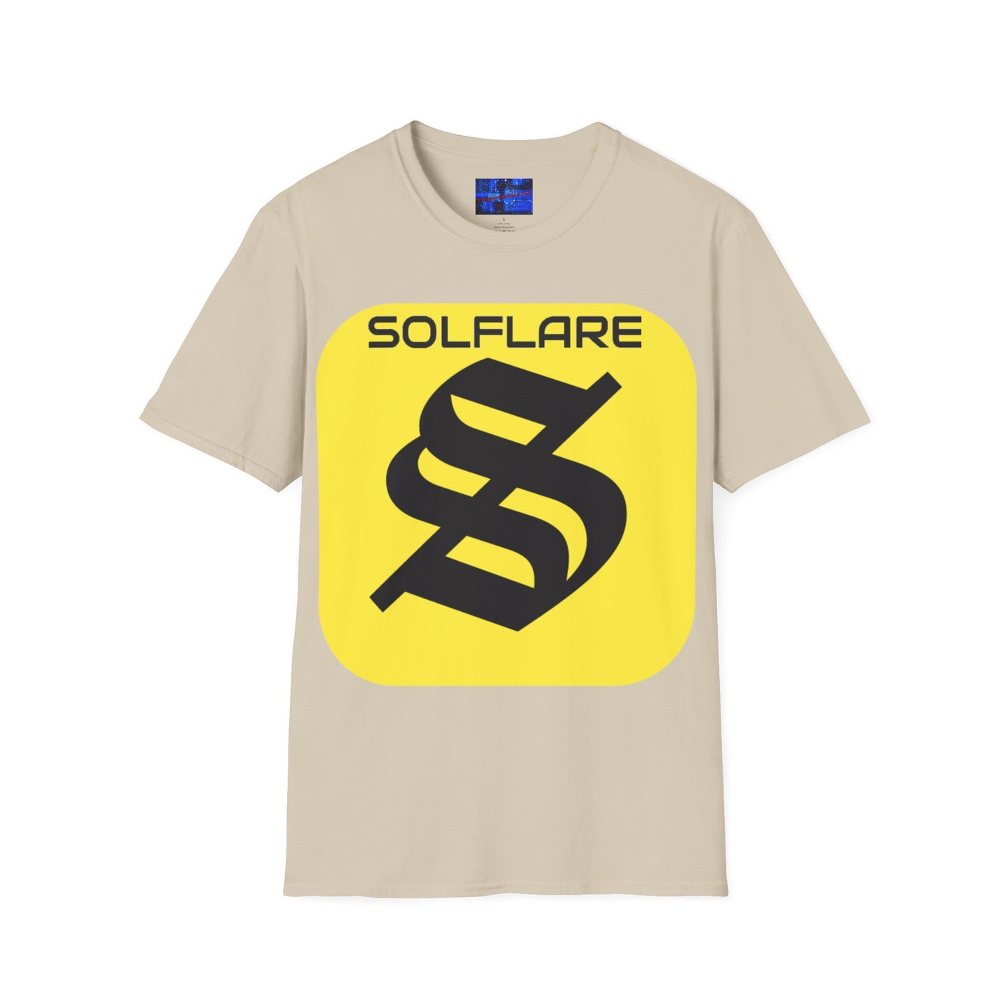 SolflareLogo Light colors Unisex T-Shirt by cypherpunkgear.com