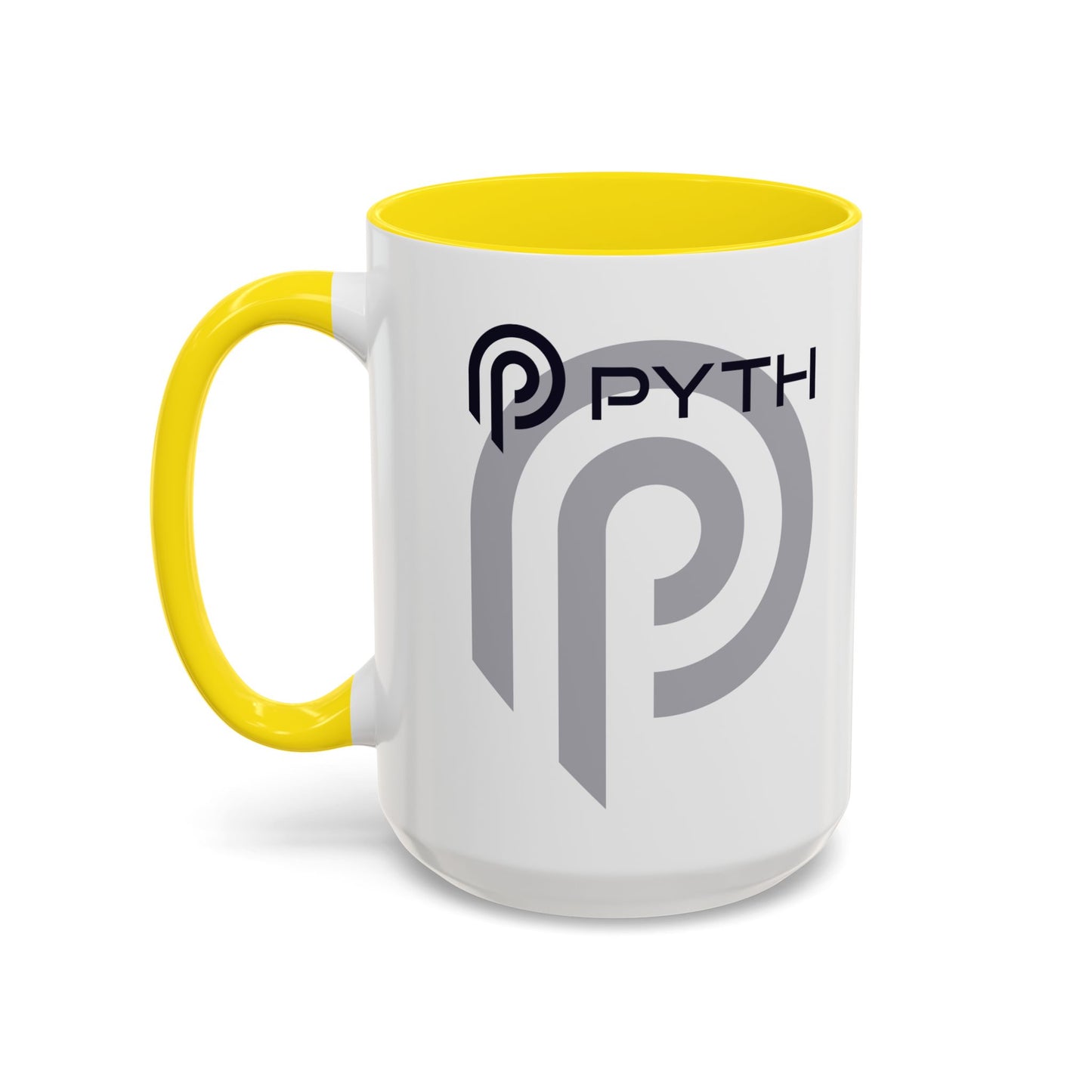 Pyth (PYTH) Accent Mug by cypherpunkgear.com