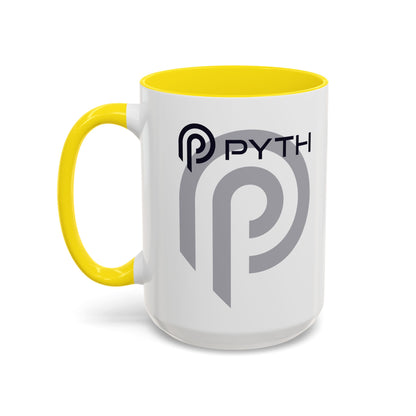 Pyth (PYTH) Accent Mug by cypherpunkgear.com