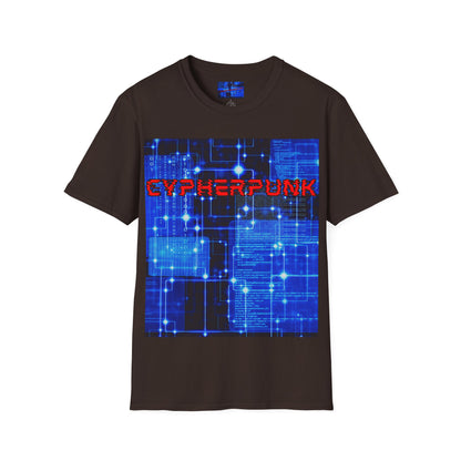 Cypherpunk Dark colors Unisex T-Shirt by cypherpunkgear.com