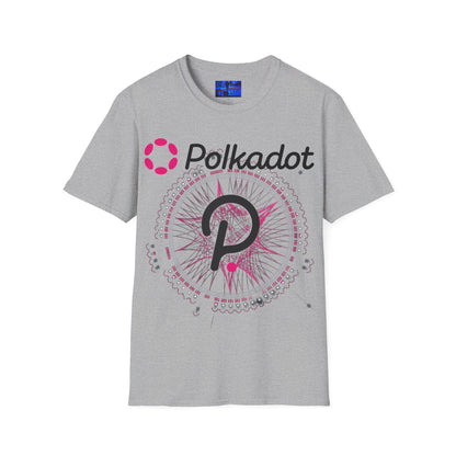 Polkadot (DOT) Light colors Unisex T-Shirt by cypherpunkgear.com