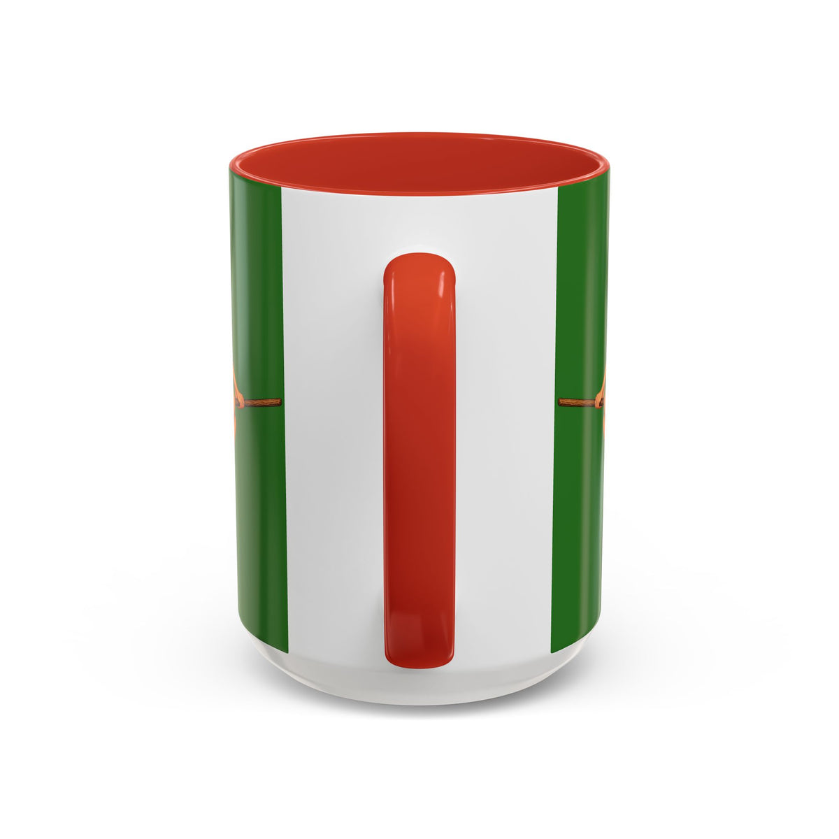 Hazel Hex Green Accent Mug by CreepyCrafts.boo