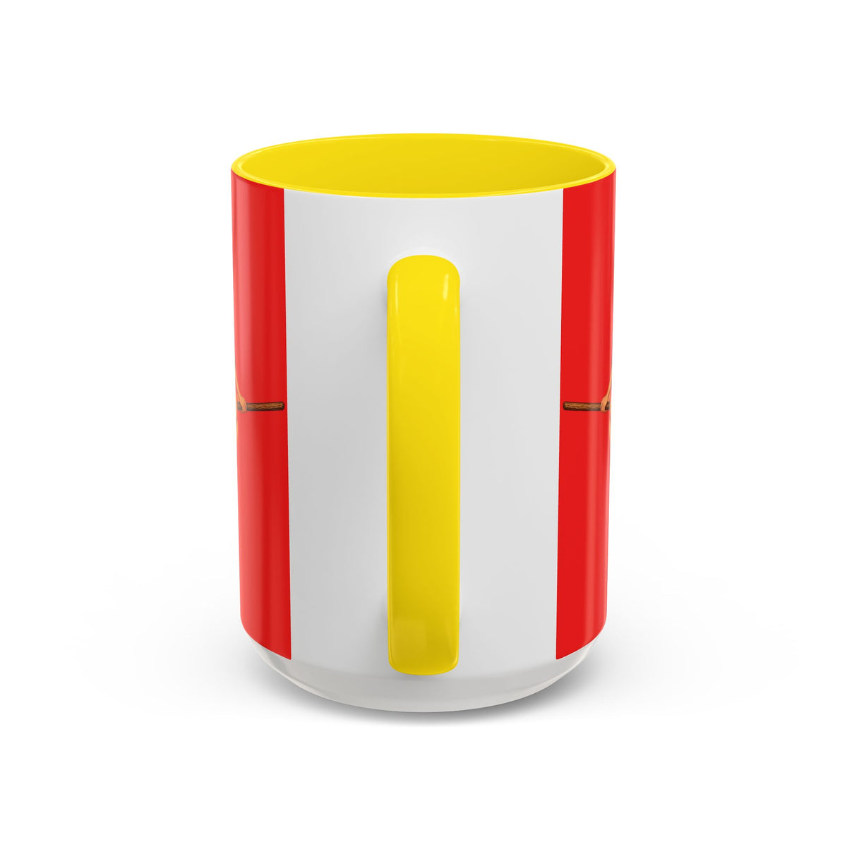 Hazel Hex Red Accent Mug by CreepyCrafts.boo