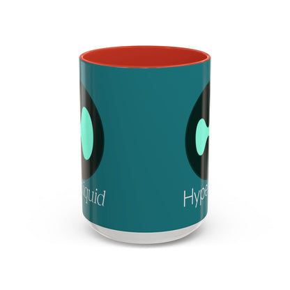 Hyperliquid White font Hyperliquid Accent Mug by cypherpunkgear.com