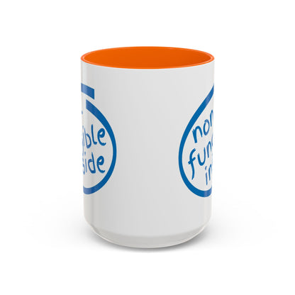 Non-Fungible Inside White Accent Mug by cypherpunkgear.com