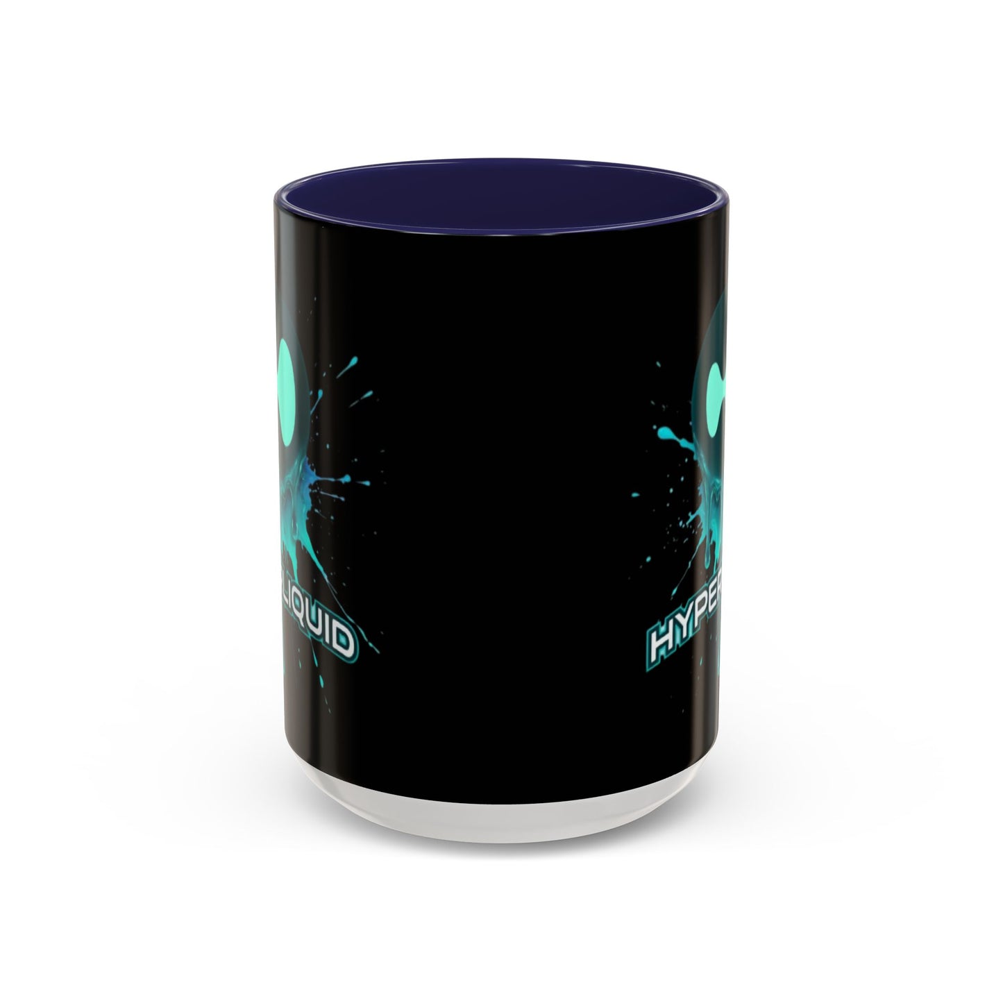 HYPE Drip Black Accent Mug by cypherpunkgear.com