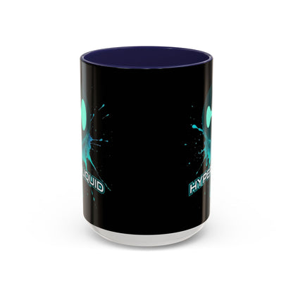 HYPE Drip Black Accent Mug by cypherpunkgear.com