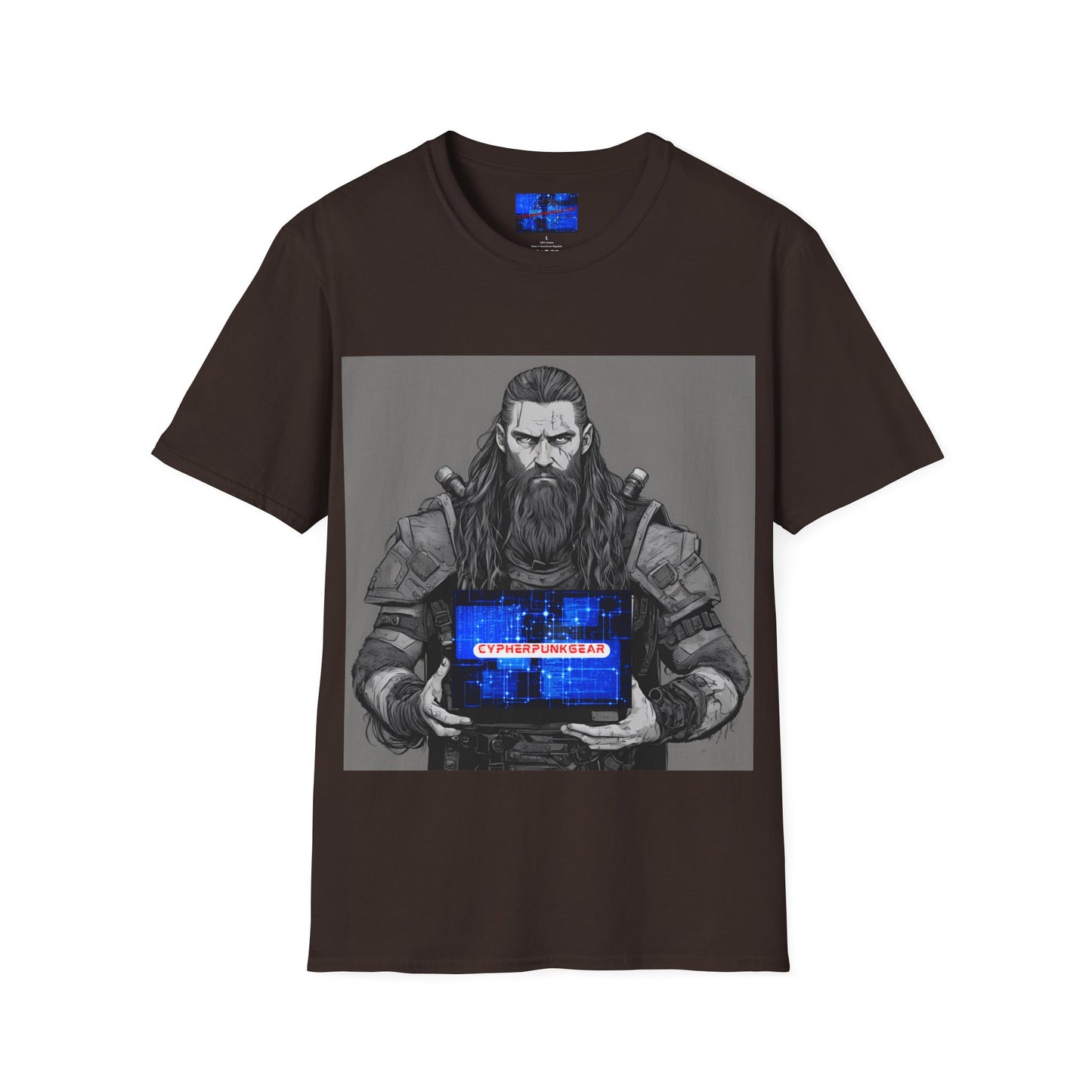 Street Samurai Cyberpunk Unisex T-Shirt by cypherpunkgear