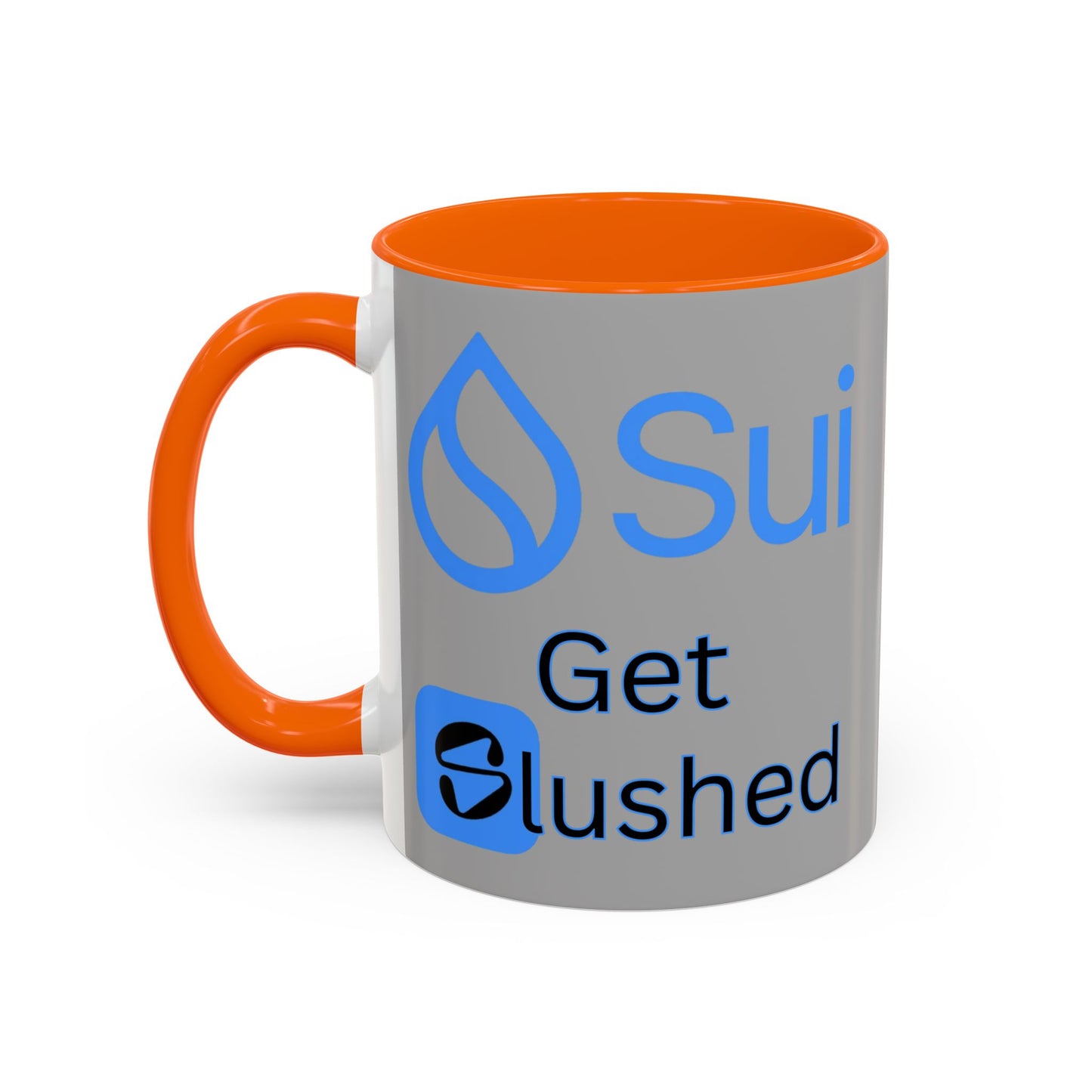 Sui: Get Slushed Grey Accent Mug by cypherpunkgear.com