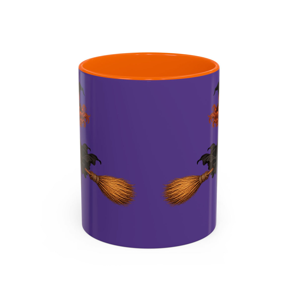 Hazel Hex Purple Accent Mug by CreepyCrafts.boo