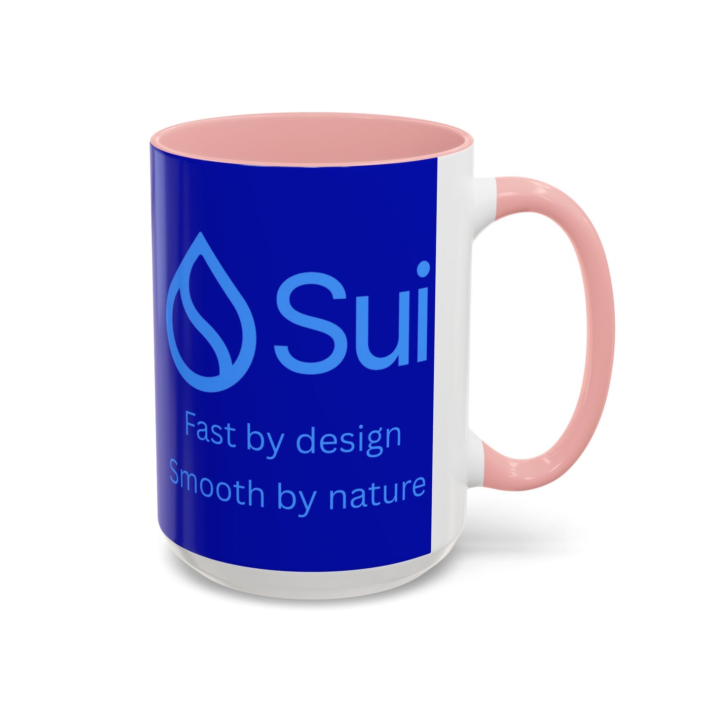SUI Dark Blue Accent Mug by cypherpunkgear.com