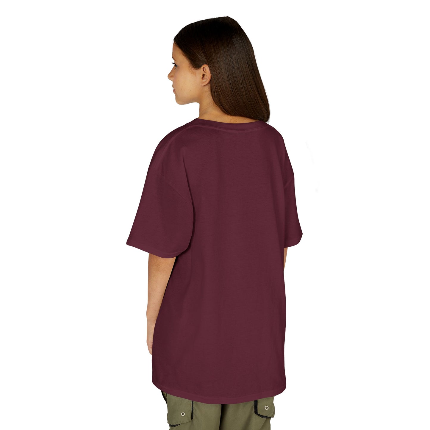 Spooky Blessed Samhain Ghost Green font Kids Heavy Cotton™ Tee by CreepyCrafts.boo