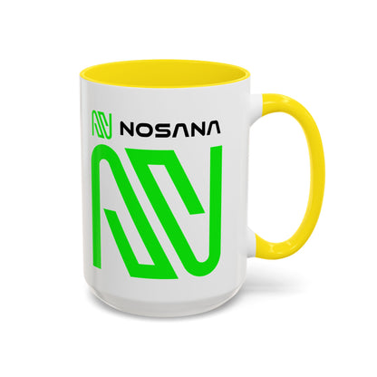 Nosana (NOS) Accent Mug by cypherpunkgear.com