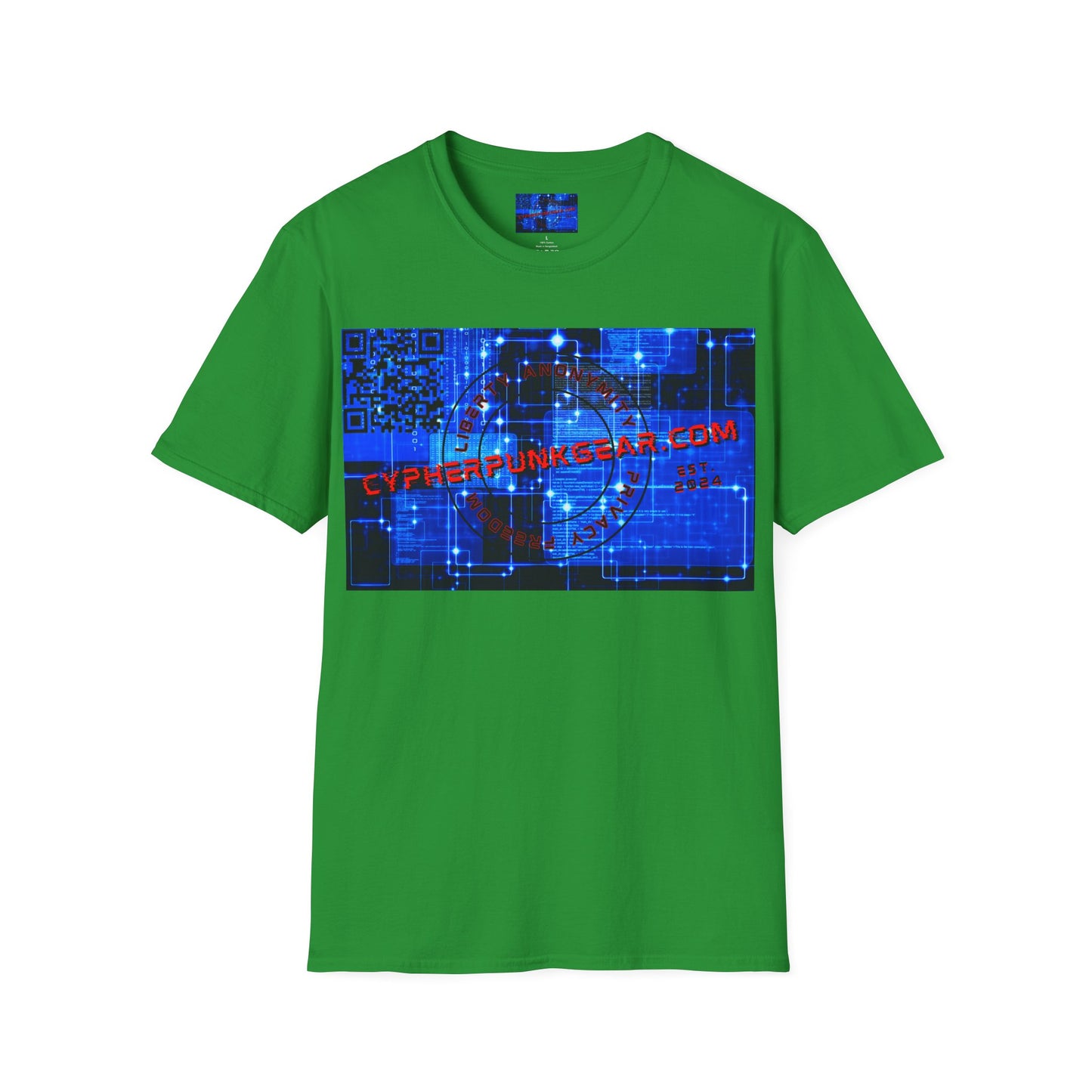 Cypherpunkgear.com logo Dark colors Unisex T-Shirt by cypherpunkgear.com