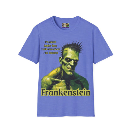 Frankenstein's Creature Light colors Unisex T-Shirt by CreepyCrafts.boo