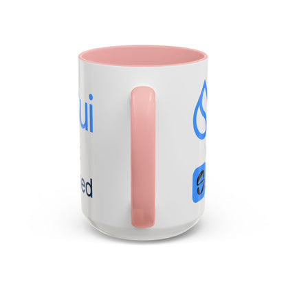 Sui: Get Slushed White Accent Mug by cypherpunkgear.com