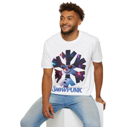 Snowpunk Light colors Unisex T-Shirt by cypherpunkgear.com