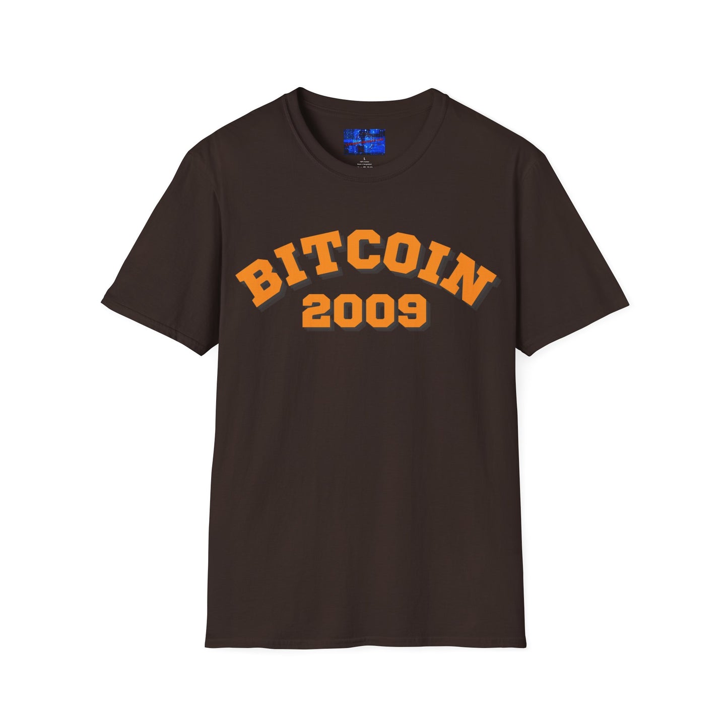 Bitcoin 2009 Dark colors Unisex T-Shirt by cypherpunkgear.com