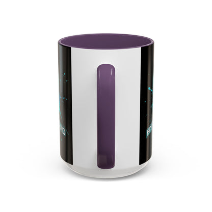 HYPE Drip Black Accent Mug by cypherpunkgear.com