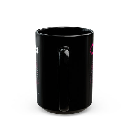 Polkadot (DOT) Black Mug by cypherpunkgear