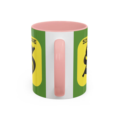 SolflareLogo Green Accent Mug by cypherpunkgear.com