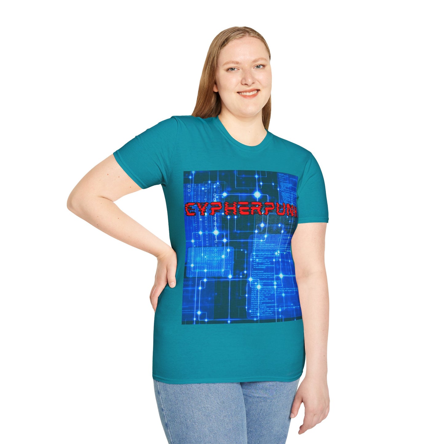 Cypherpunk Dark colors Unisex T-Shirt by cypherpunkgear.com