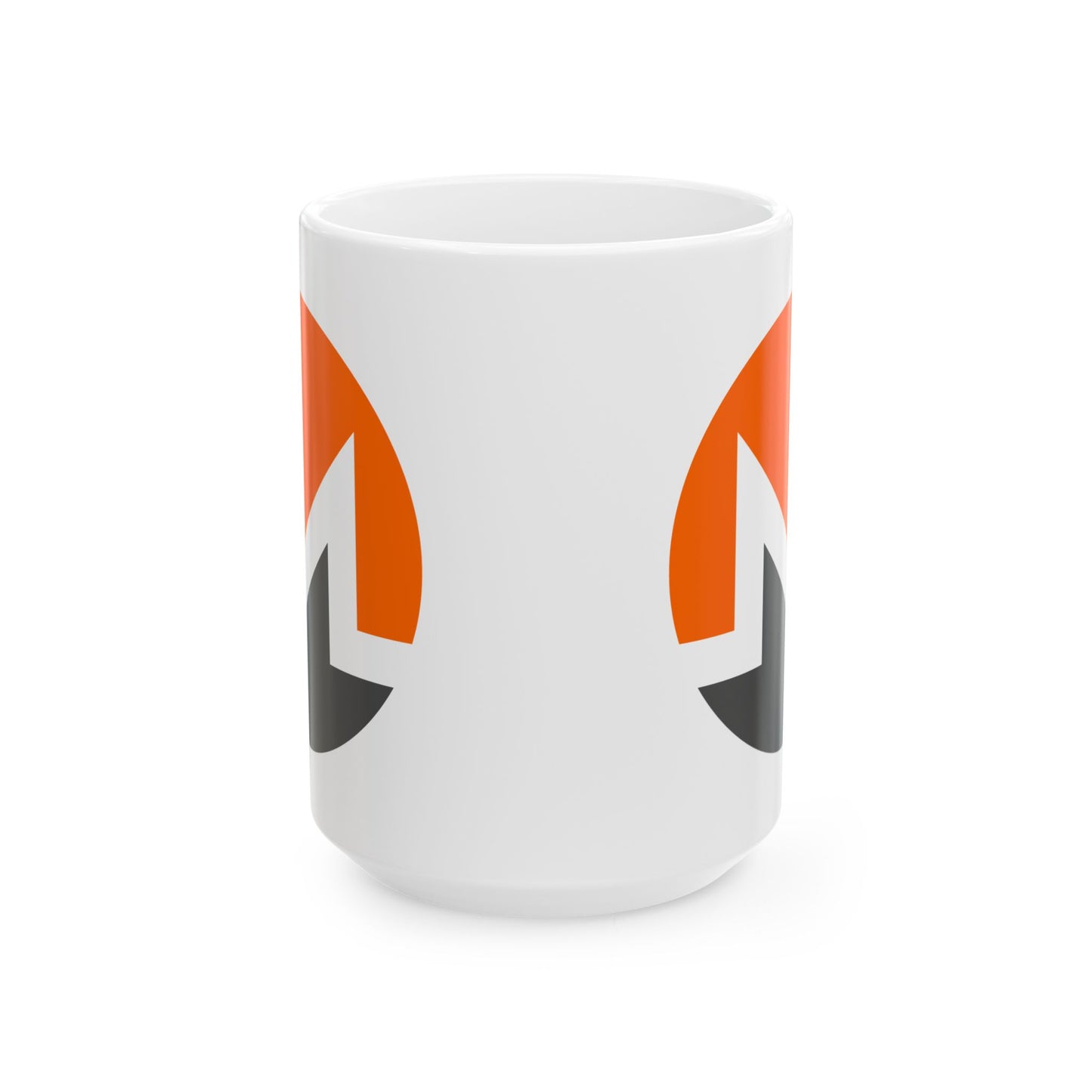 Monero (XMR) White Mug by cypherpunkgear.com