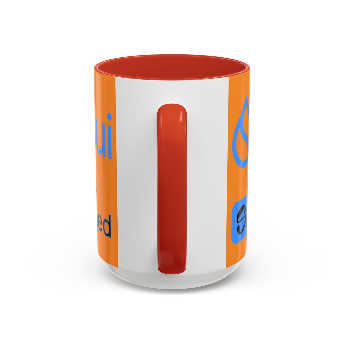 Sui: Get Slushed Orange Accent Mug by cypherpunkgear.com