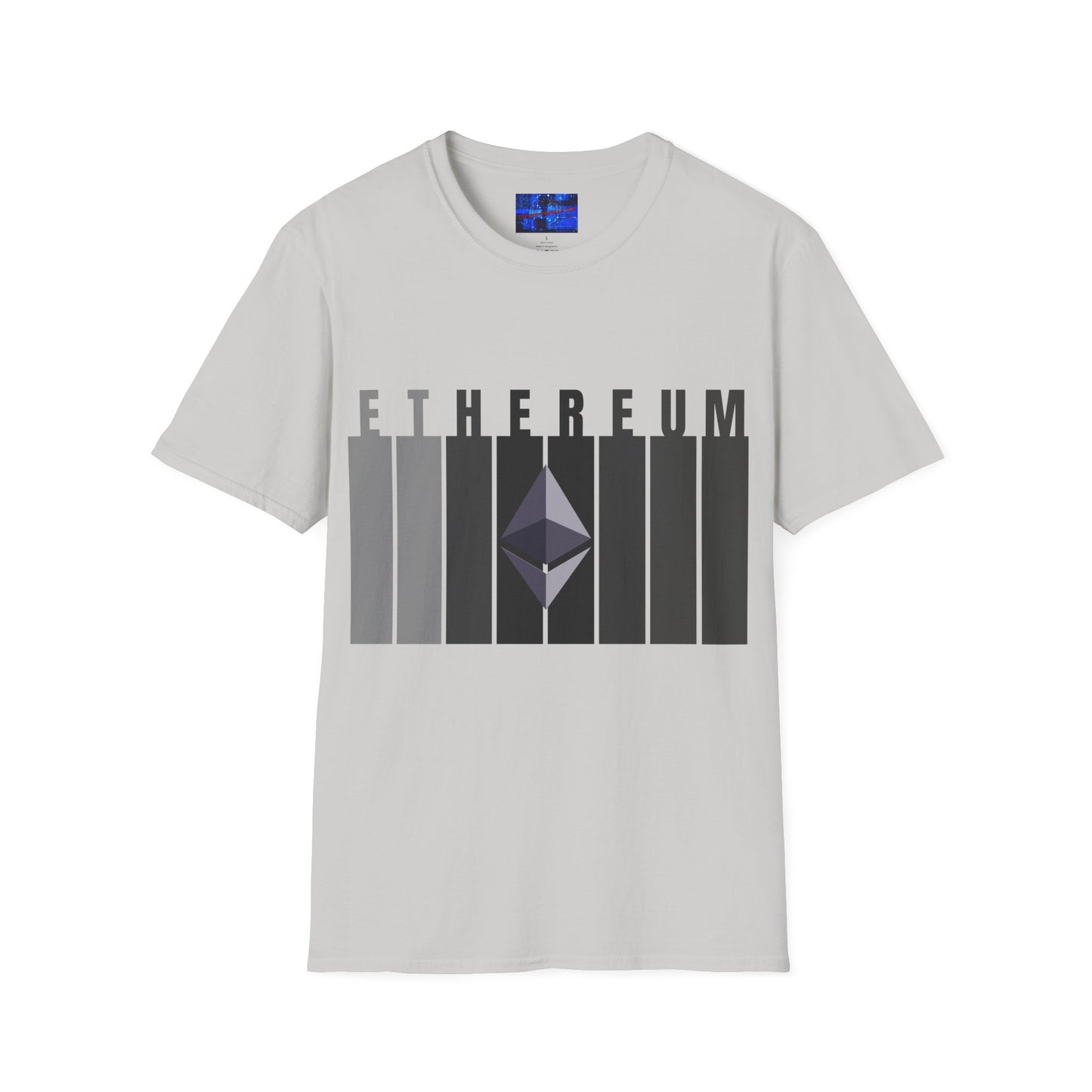 Ethereum (ETH) LTcolors Unisex T-Shirt by cypherpunkgear.com