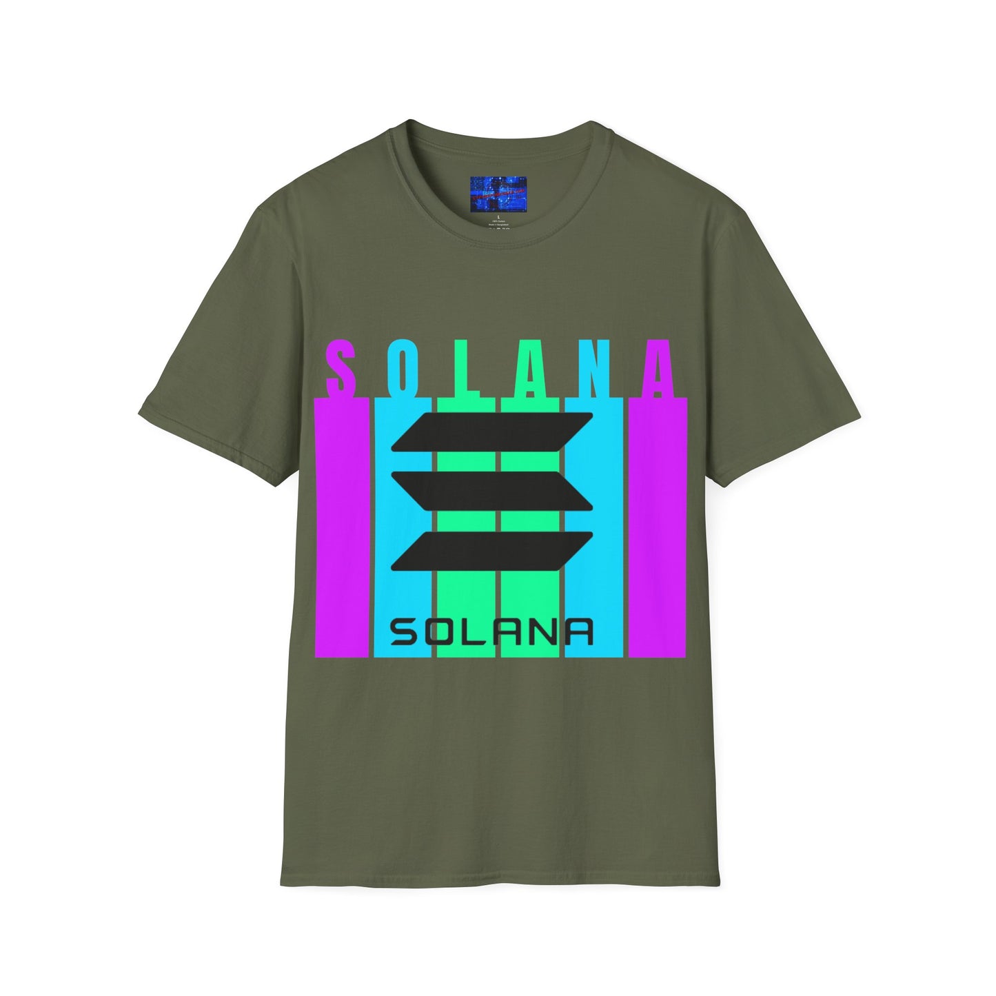 Solana (SOL) Freedom DKcolors Unisex T-Shirt by cypherpunkgear.com