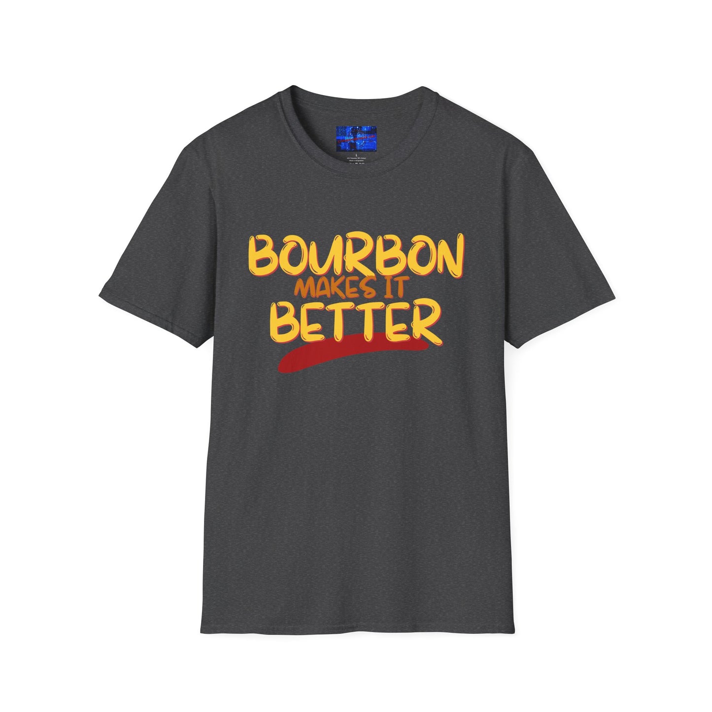 ¡Bourbon lo mejora con cypherpunkgear! Camiseta unisex de estilo suave