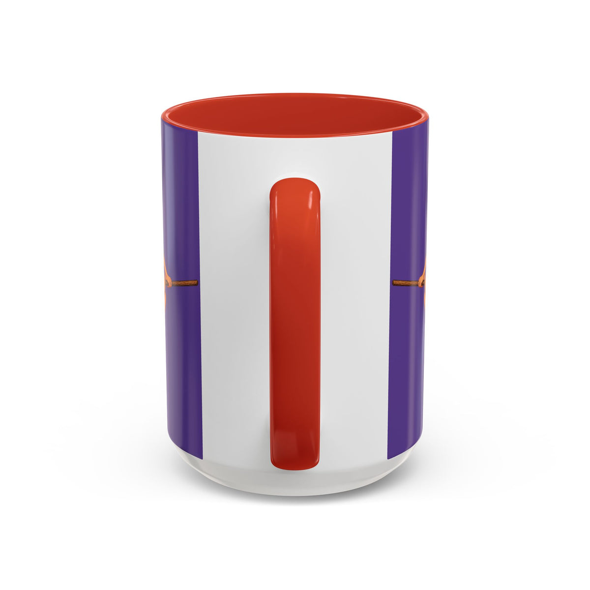 Hazel Hex Purple Accent Mug by CreepyCrafts.boo