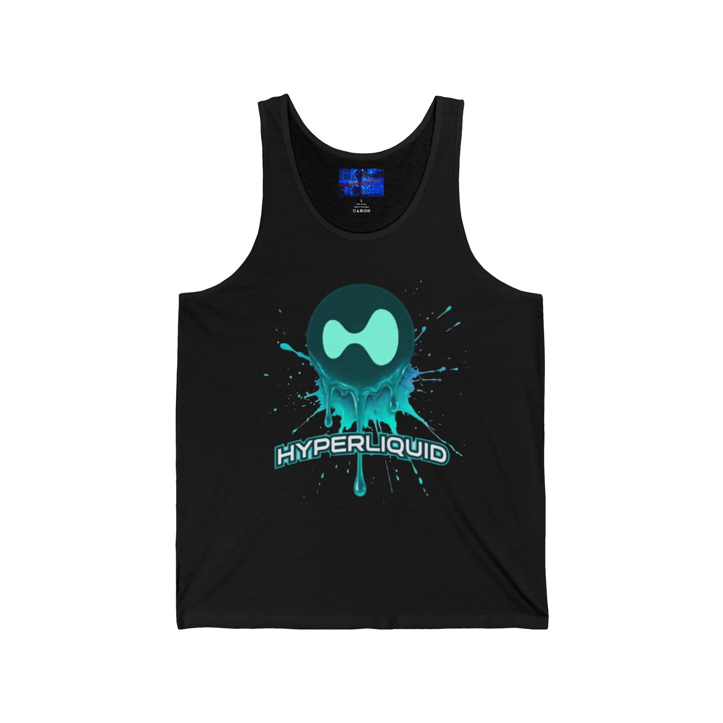 HYPE Drip Unisex Jersey Tank Top by cypherpunkgear.com