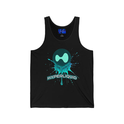 HYPE Drip Unisex Jersey Tank Top by cypherpunkgear.com